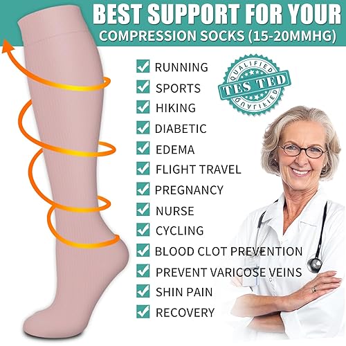 Pack Medical Compression Sock-Compression Sock for Women and Men