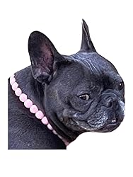 Dog Necklace (Large (21"), Solid, Light