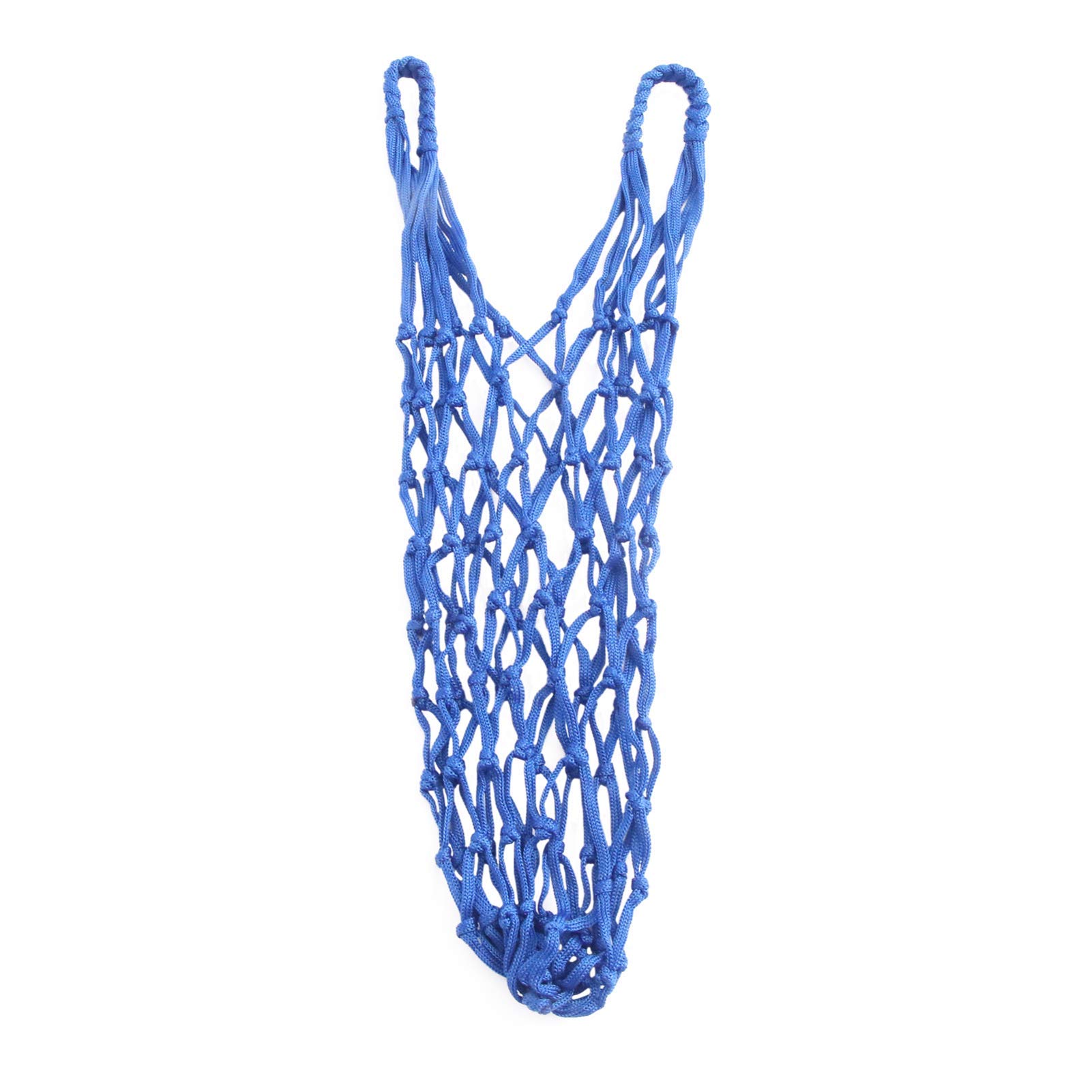 VILLCASE Hay Net for Horses - Net for Species-Appropriate Feeding, Improves Digestion & Wellbeing of Animals Hay Grass Feed Straw Feeding Net Hay Bag (Blue)