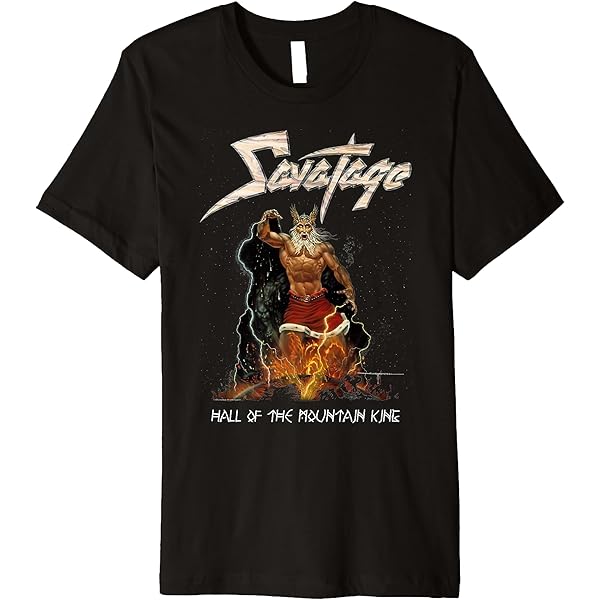 Amazon.com: Savatage - Hall of the Mountain King T-Shirt