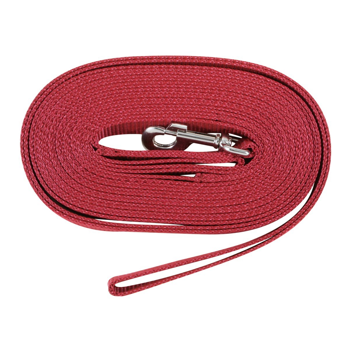 PFIFF Synthetic Lunge Line bordeaux-rot Size:one size