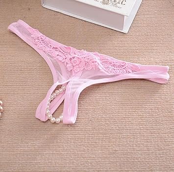 Ropa interior de mujer, Tangas de encaje tanga ropa interior bragas , Pink: Amazon.es: Salud y cuidado personal