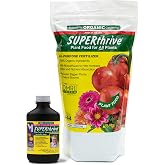 SUPERthrive Vitamin Solution, Organic Fertilizer Set, 4 fl oz + 2.2 lbs | OMRI Listed organic fertilizer + kelp vitamin solution for flowers, vegetables, houseplants, and trees.