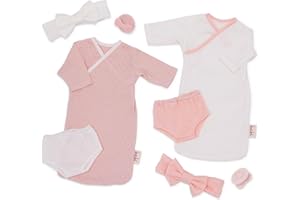 LullaBaby – 14-Inch baby Doll Clothing Set – Blanket Sleepers – Pacifier Accessories – Pretend Play 2+ Years– Baby Doll Sleep