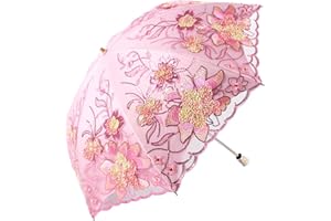 Honeystore Flower Lace Parasols for Wedding Party Lace Bridal Umbrella