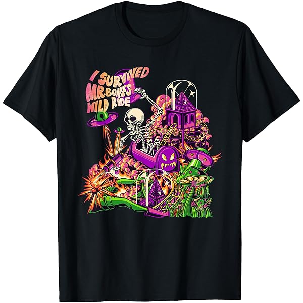 Amazon.com: Mr. Bones Wild Ride Halloween Roller Coaster Theme