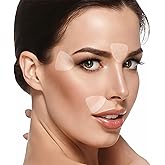 BLUMBODY Face, Forehead Wrinkle Patches – Mini Anti-Wrinkle Facial Patches for Eyes, Mouth, Forehead – Triangle Non-Silicone Face Tape for Elevens, Crows Feet and Fine Lines – 160 Facial Patches