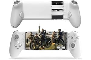 arVin USB C Mobile Gaming Controller for iPhone 17/16/15 Series & Android (USB-C) Plug & Play - Remote Play for PS5/PS4/Xbox/PC Consoles, Cloud Game, Emulator, with Hall Effect Joysticks/Turbo/Back keys