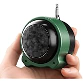 Digipure Mini Wired Speaker with 3.5mm AUX, 5W Portable Speaker with Built-in Battery, Compact Desktop Audio for Phone, Tablet, Laptop
