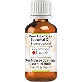 Greenwood Essential Oakmoss Essential Oil (Evernia prunastri) Pure | Viscous Texture | Rich Aroma | Unisex | All Skin Types |Natural Extract Steam Distilled 15ml (0.50 oz)