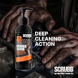 SCRUBB Orange Heavy Duty Beaded Hand Cleaner 1L Pump Top view 2