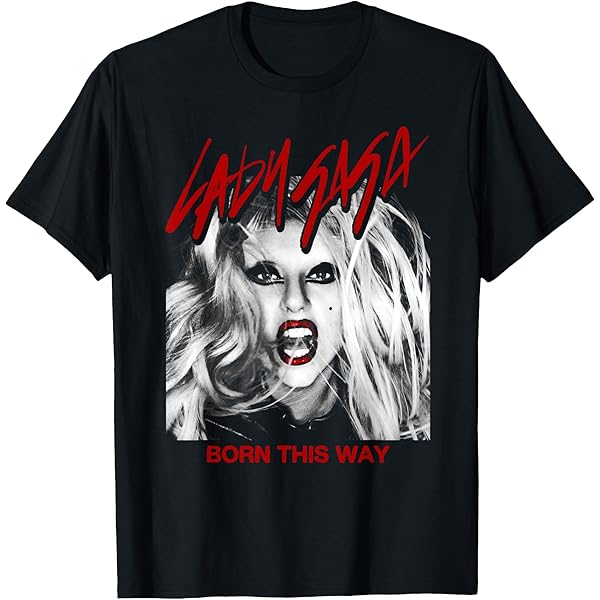 Amazon.com: Official Lady Gaga Mayhem Photo T-Shirt : Clothing