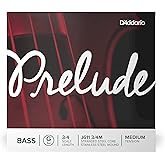 D'Addario Prelude Bass Single G String, 3/4 Scale, Medium Tension