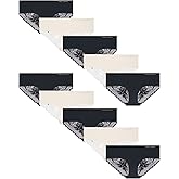 Vince Camuto Women's Underwear - 10 Pack Seamless Hipster Briefs (S-XL)