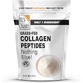 It's Just! - Collagen Peptides, Grass-Fed, Protein Powder, Unflavored, 20oz | GLP-1 Friendly, Heavy Metal Tested by 3rd Party Lab, Type I &amp; III, Hydrolyzed to Dissolve Quickly, Non-GMO