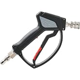 MTM Hydro SGS28 Pressure Washer Spray Gun with Fittings | Rated up to 4000 PSI, Integrated Stainless Steel Hose Swivel, Installed QCs, Compatible with Foam Cannons, Commercial-Grade