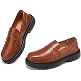 BEAUSEEN Women's Penny Loafers Slip On Comfortable & Lightweight Driving Moccasins Casual Office Work Flats Cute Business Dress Shoes