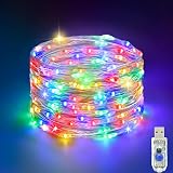 Etopgo USB Fairy Lights 5M 50 LED 8 Modes Indoor Outdoor Christmas