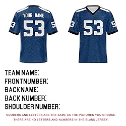Custom Football Jersey Personalized Rugby