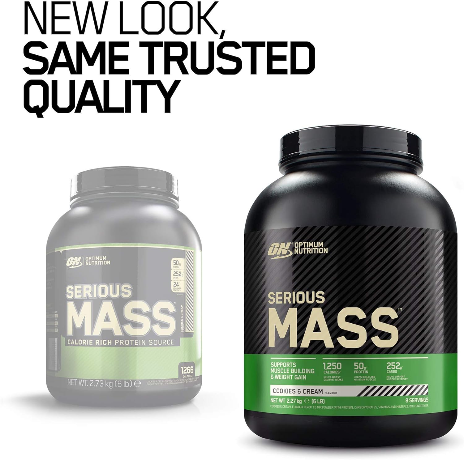 Optimum Nutrition Serious Mass Protein Powder High Calorie Mass Gainer with Vitamins, Creatine and Glutamine - Image 3