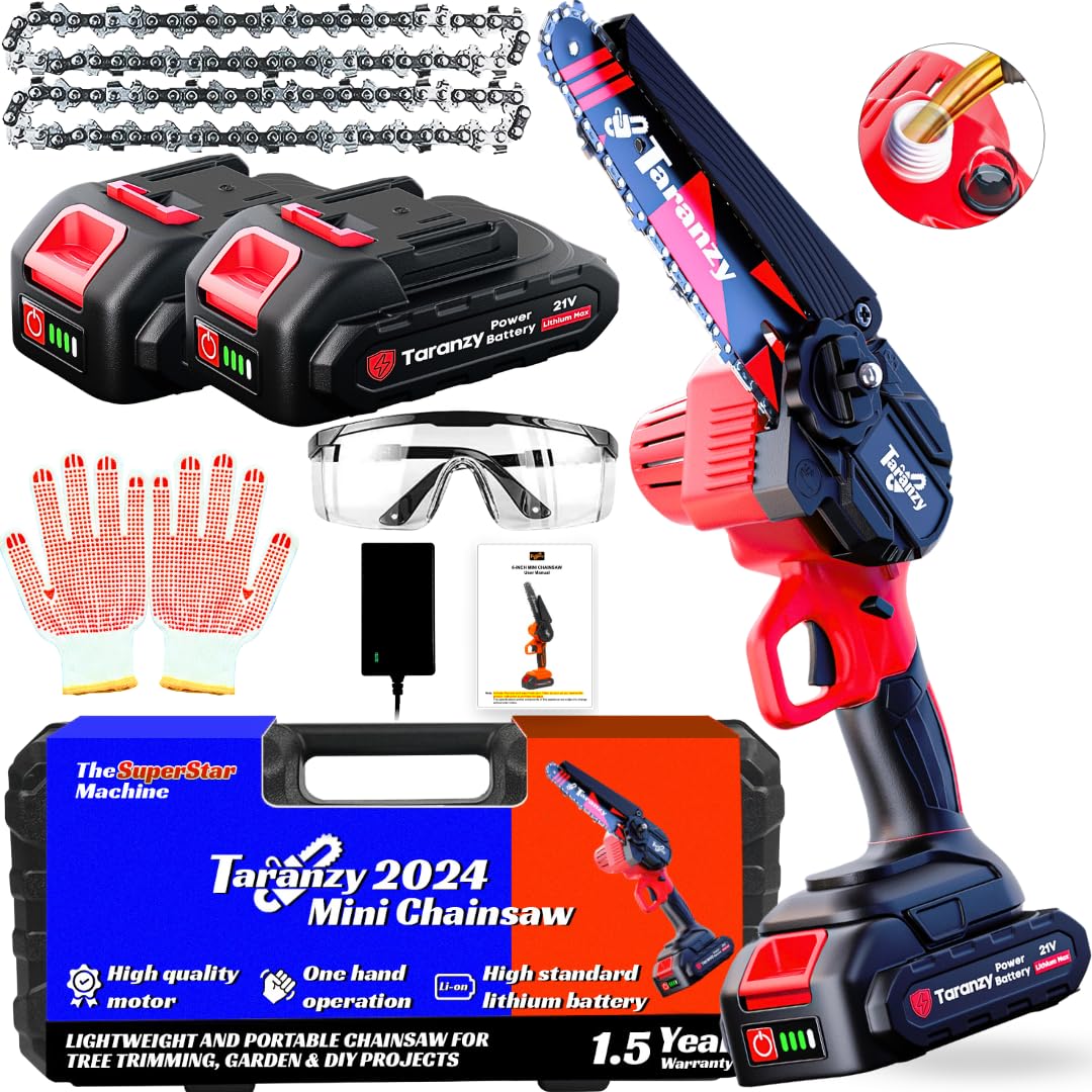 Mua Taranzy Mini Chain Saw Cordless, Mini Chainsaw Cordless 6 Inch ...
