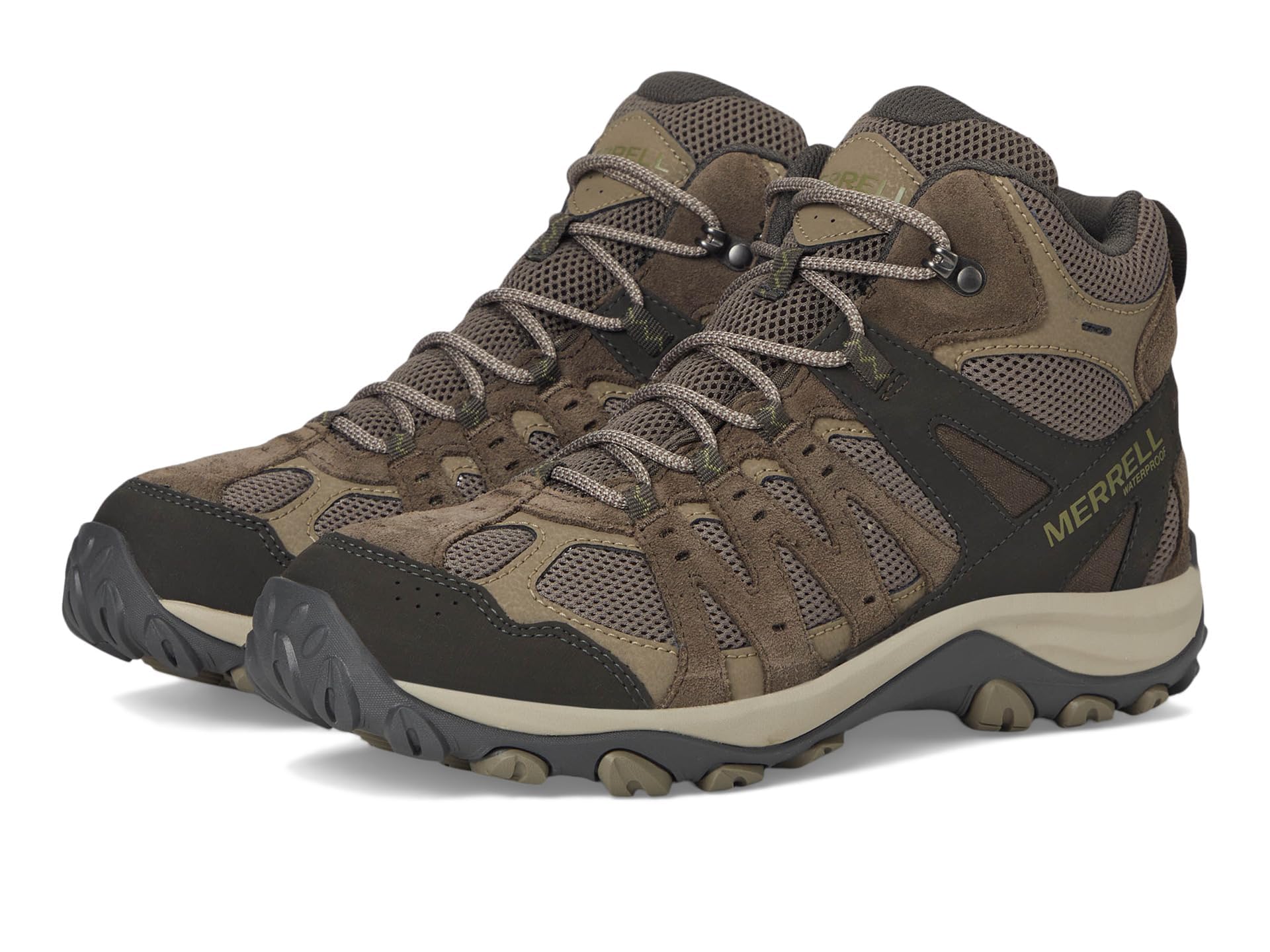 Photo 1 of Merrell Men's Accentor 3 MID WP Hiking Boot, New Boulder, 12 Wide