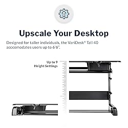 Vari VariDesk Tall 40- 2-Tier Standing Desk