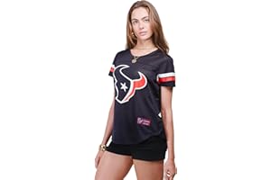Ultra Game NFL Official Women's Super Soft Mesh Jersey T-Shirt