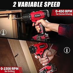 AVID POWER Cordless Drill Set 20V Power