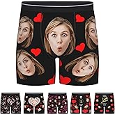 Personalized Boxers for Christmas Birthday Gifts Custom Boxers for Woman Men Husband Boyfriend