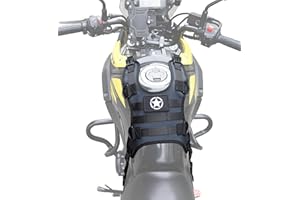 HENGTUAOTO Universal Motorcycle Tank Bag Mounting Base Fuel Tank Mount Base Waterproof Accessory