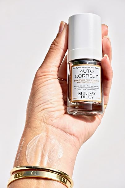 sunday riley autocorrect brightening and depuffing eye contour cream