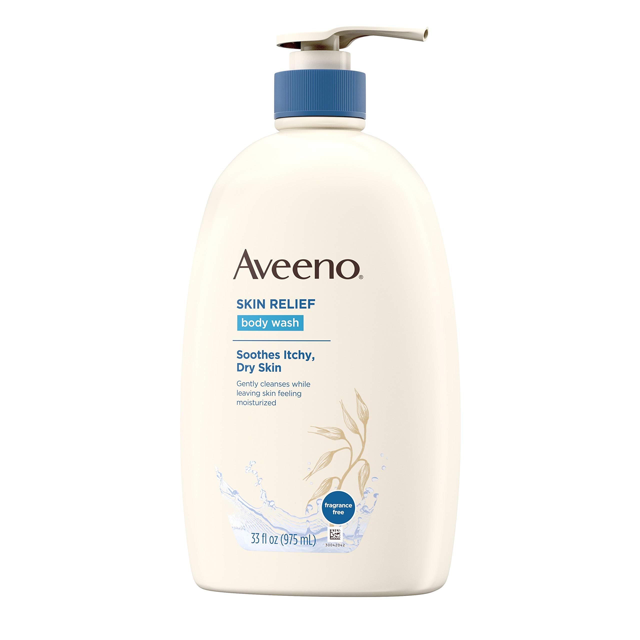 Aveeno Skin Relief FragranceFree Body Wash with Oat to Soothe Dry