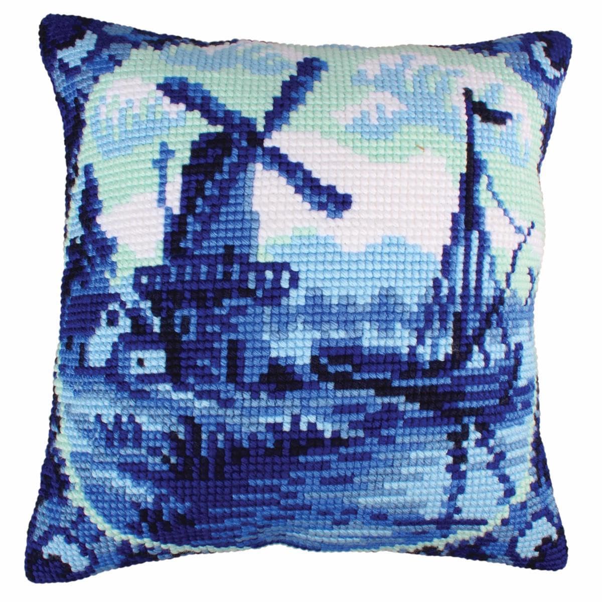 Duftin 5200 Earthenware Delft Windmill Cushion Large Bore Kit 50 Multi-coloured 45 x 0.1 cm