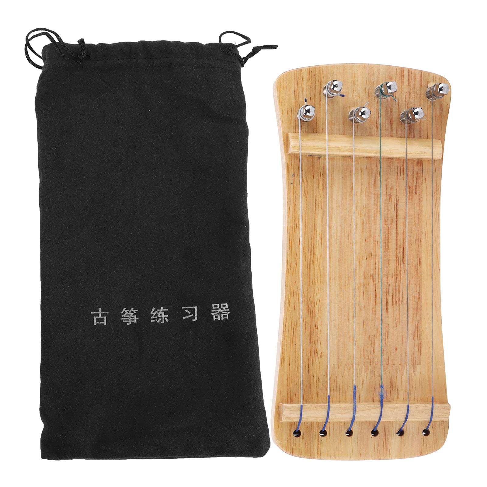 Wooden Guzheng Trainer, Light Voice Guzheng Finger Trainer Easy To Use for Light Voice Guzheng Beginners for Home