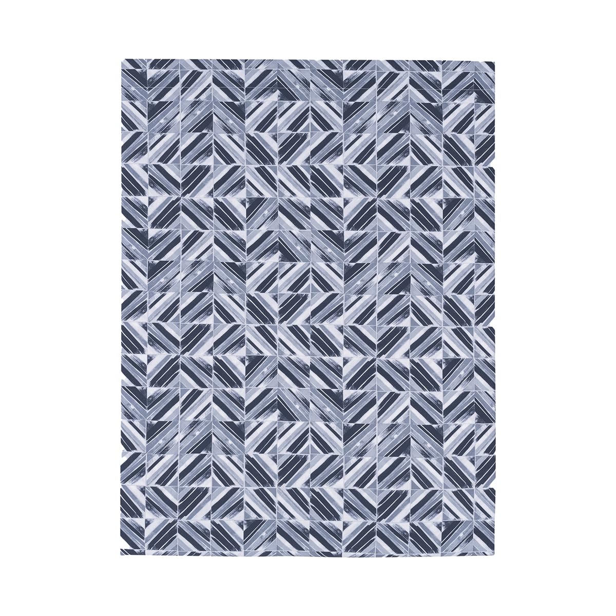 Printed Cotton Percale Flat Sheet, Reflections, 180 x 290 cm, Essix