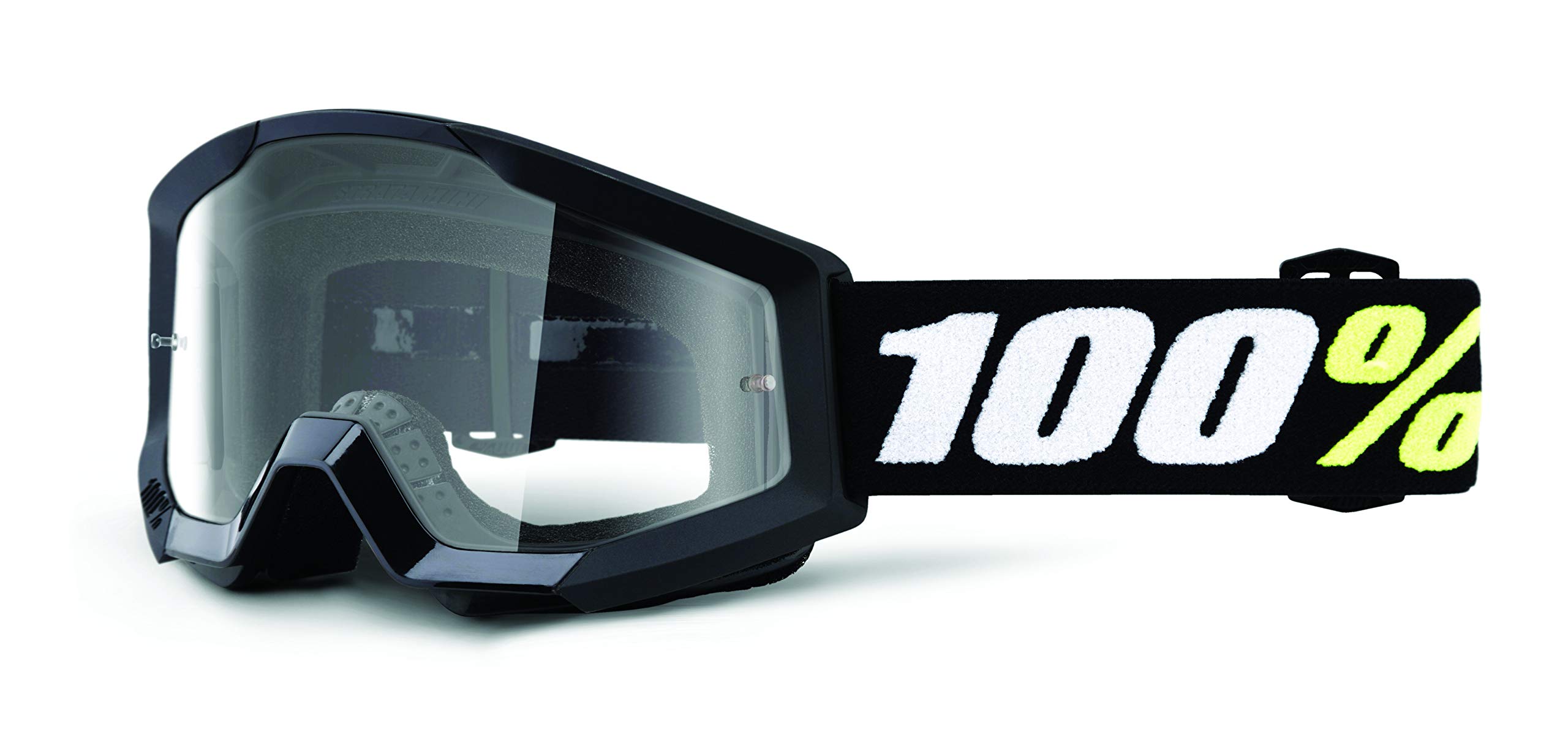 100% STRATA MINI Goggle Black - Clear Lens