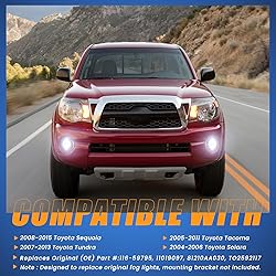 KARSAM Round LED Fog Lights for 2005-2011 Toyota