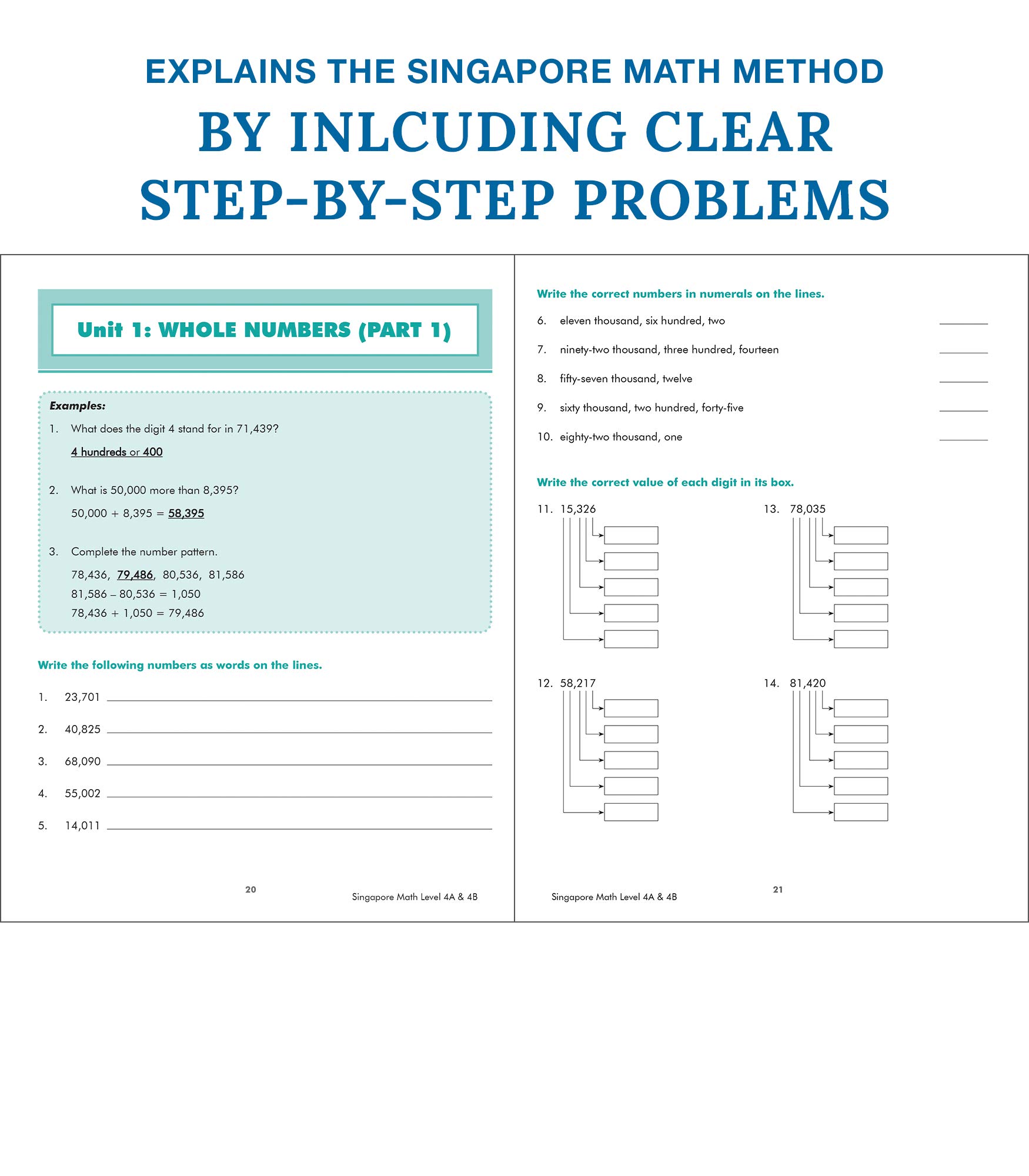 Singapore Math, Level 4 A & B (Volume 25)