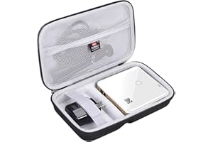 FBLFOBELI EVA Hard Storage Carrying Case for KODAK Luma 150 Ultra Mini Pocket Pico Projector (Black)