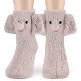 SuniSooci Funny 3D Animal Crew Socks Novelty Socks for Men Women Teens