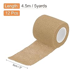 uxcell 12 Rolls Adhesive Elastic Tape Elastic