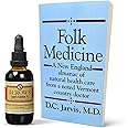 J.CROW'S® Lugol's 2% Iodine Solution & 'Folk Medicine' Book Bundle: Essential Iodine Formulation Since 1829 Paired with a New England Almanac of Natural Health Care Knowledge