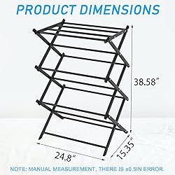 FKUO Household Indoor Folding Clothes Drying