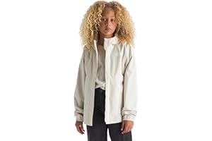 THE NORTH FACE Girls' Antora Rain Jacket | Waterproof, Breathable, 3-piece Hood, Secure Zip Hand Pocket