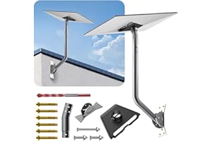 SUBFIX 22 Inch Starlink Gen 3 Mount, Adjustable Mounting Kit Compatible With V3 Standard Dish, Long Wall/Roof Mount for Starlink