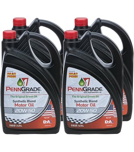 Amazon.com: PENN GRADE 1, 20W-50 Partial Synthetic Racing Oil 12