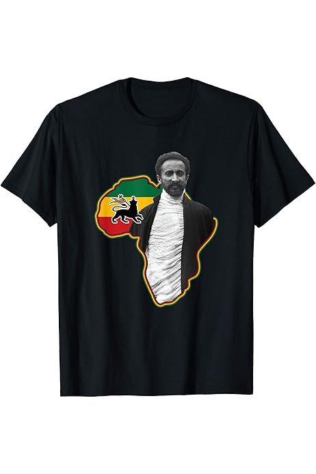 haile selassie t shirt amazon