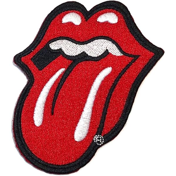 Amazon.com: Men's Rolling Stones Classic Tongue Embroidered Patch