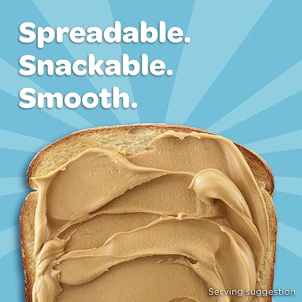 SKIPPY PEANUT BUTTER, CREAMY, 7 G PROTEIN PER SERVING, 80 OZ.